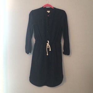 Navy J Crew Dress